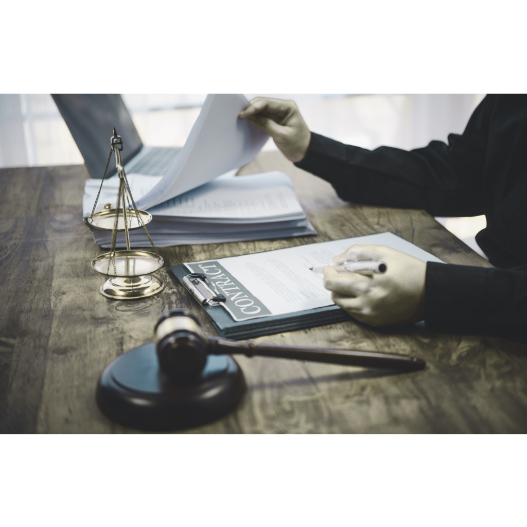 Managing Partner’s Research in the German-Georgian Law Journal 2 Legal scales and journal pages representing private enforcement in competition law