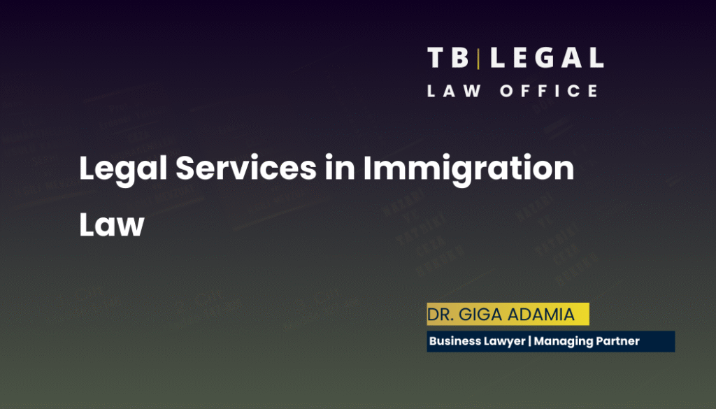 Legal services in immigration law – residence permits and immigration compliance in Georgia | Giga Adamia, Business Lawyer in Georgia