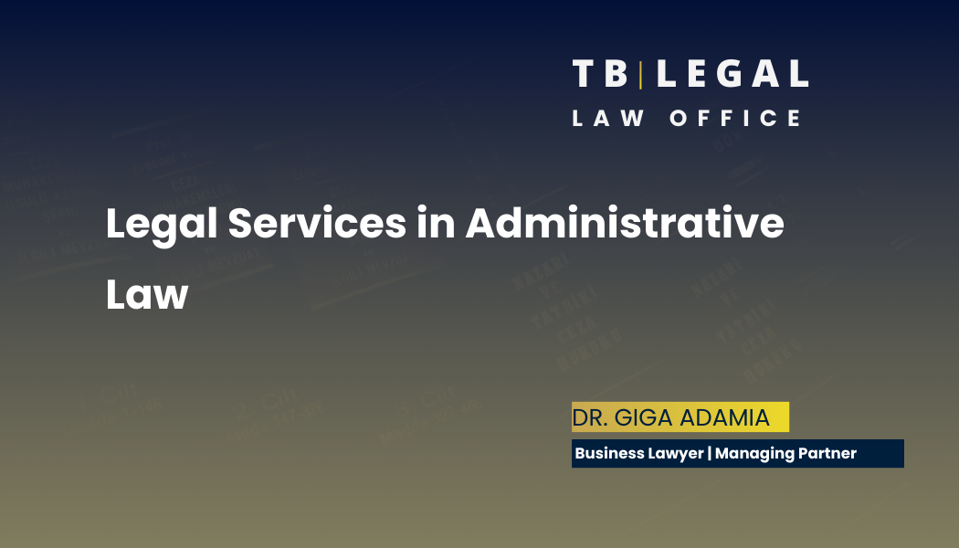 Legal services in administrative law – legal representation and regulatory compliance in Georgia | Giga Adamia, Business Lawyer in Georgia