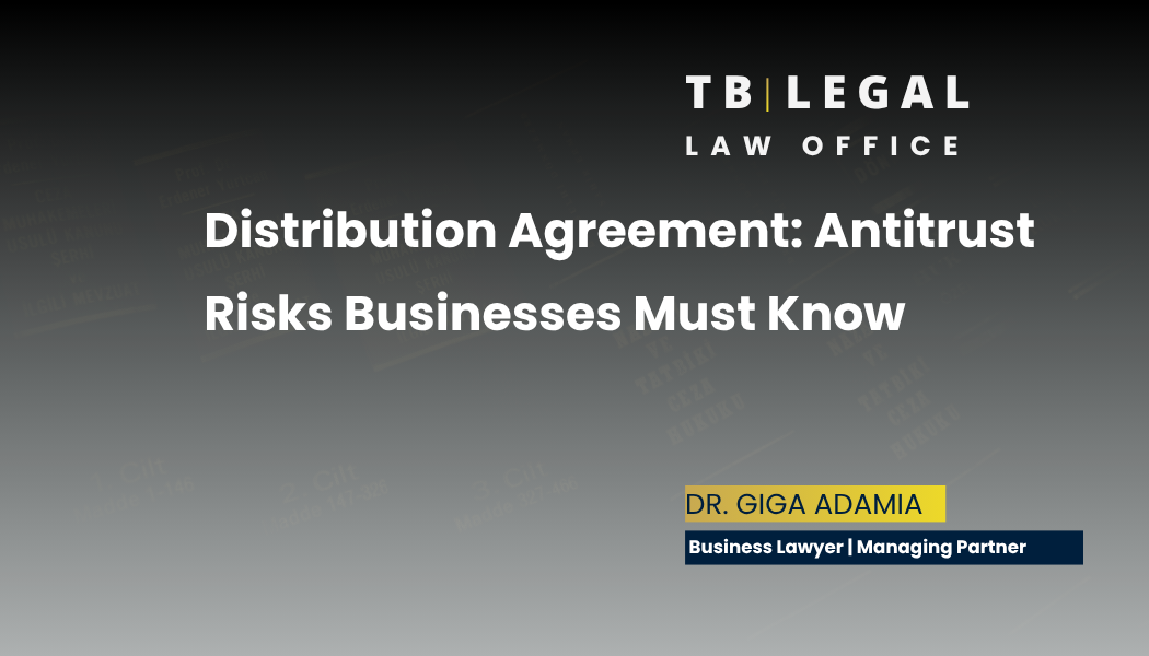 Distribution agreement may involve significant antitrust risks that businesses must assess in advance.
