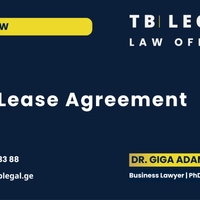 Lease Agreement in Georgia – legal services by Dr. Giga Adamia and TB Legal for lease agreements, tenancy matters, and contract law