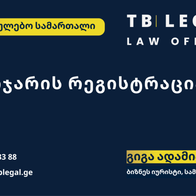 იჯარის რეგისტრაცია – გიგა ადამია და TB Legal-ის იურიდიული მომსახურება უძრავი ქონებისა და სახელშეკრულებო სამართლის საკითხებზე