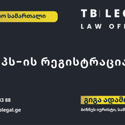 შპს-ის რეგისტრაცია – გიგა ადამია და TB Legal-ის იურიდიული მომსახურება კომპანიის დაფუძნებისა და საკორპორაციო სამართლის საკითხებზე