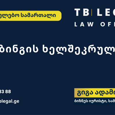 ლიზინგის ხელშეკრულება – გიგა ადამია და TB Legal-ის იურიდიული მომსახურება სახელშეკრულებო და ბიზნეს სამართლის საკითხებზე